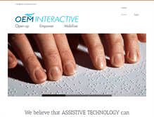 Tablet Screenshot of oem-interactive.com